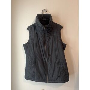 Columbia Full Zip‎ Puffer Vest Black Size Large Womans